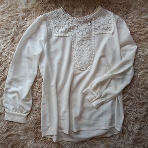 Halogen white blouse